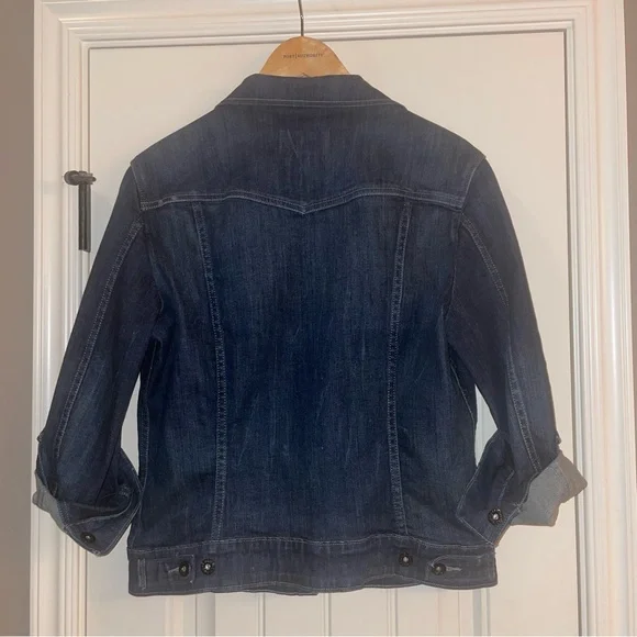 Levi's Dark Blue Jean Jacket - Picture 2 of 5